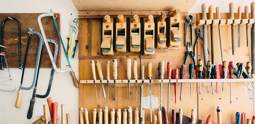 Mens Shed Insurance - Photo of tools in a shed